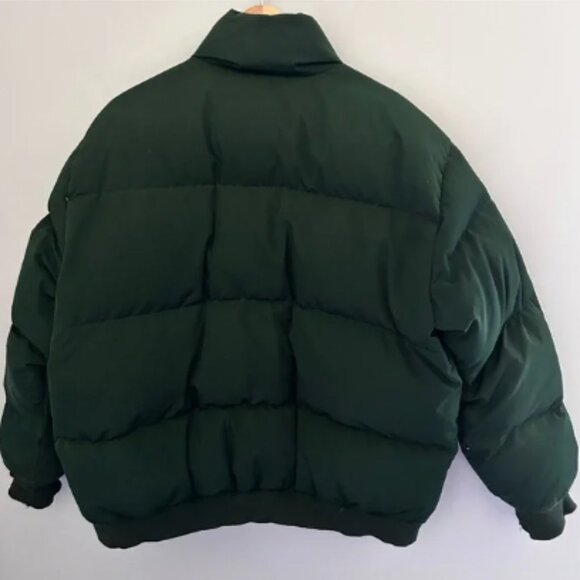 Polo by Ralph Lauren Vintage Puffer Jacket. Goose Down Filled Hunter Green Sz XL - Picture 2 of 8